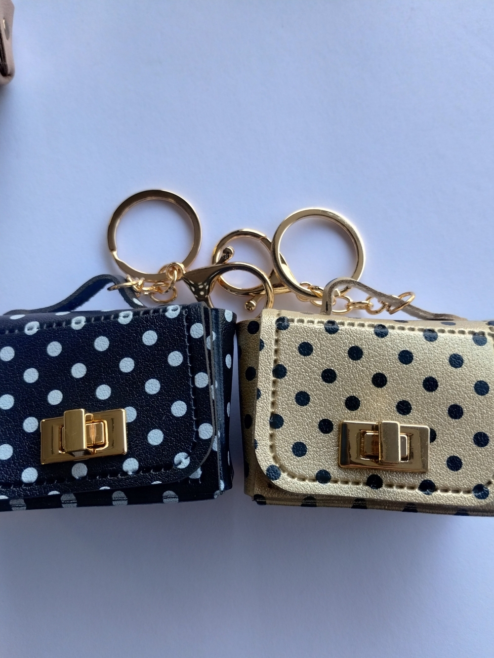 Mix & Match 4-Pack! Mini Designer-Inspired Keychain Purses & Bag Charms